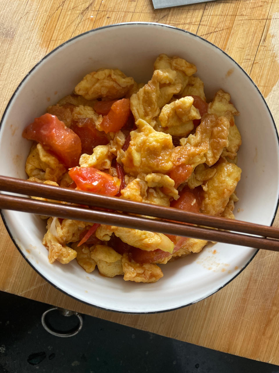 ㊙️一人食|饭店风味番茄炒蛋做法揭秘