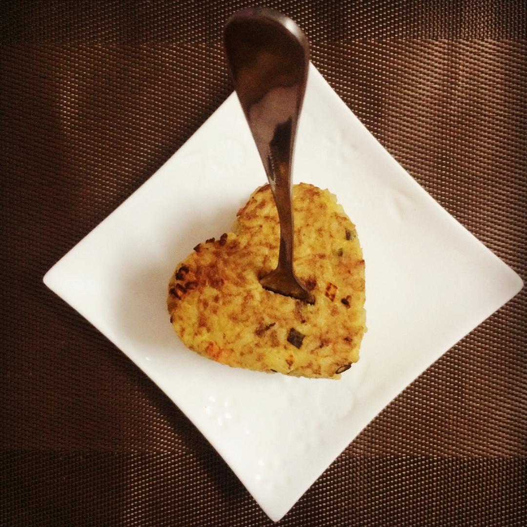 剩饭鸡蛋煎饼