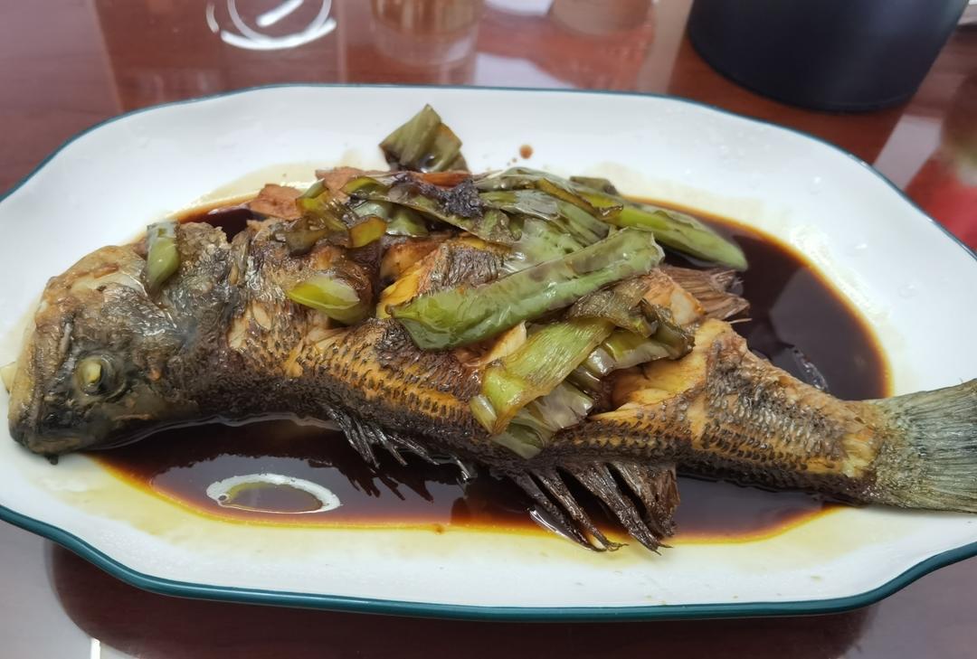 红烧鲈鱼🐟（超好吃）