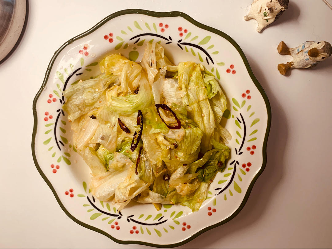 呛生菜（多次试验得出的）