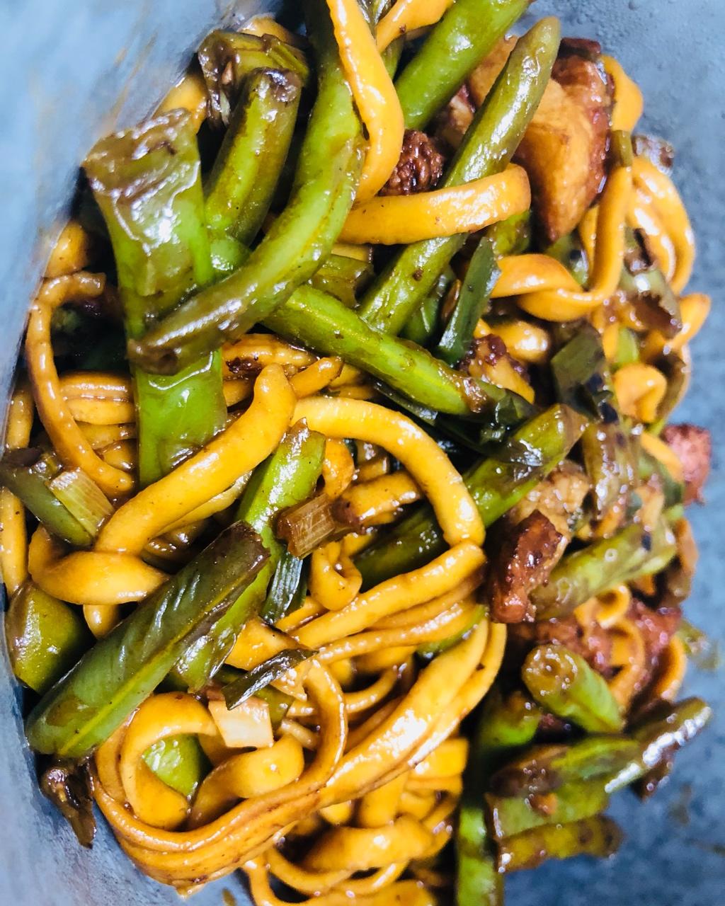 豆角焖面