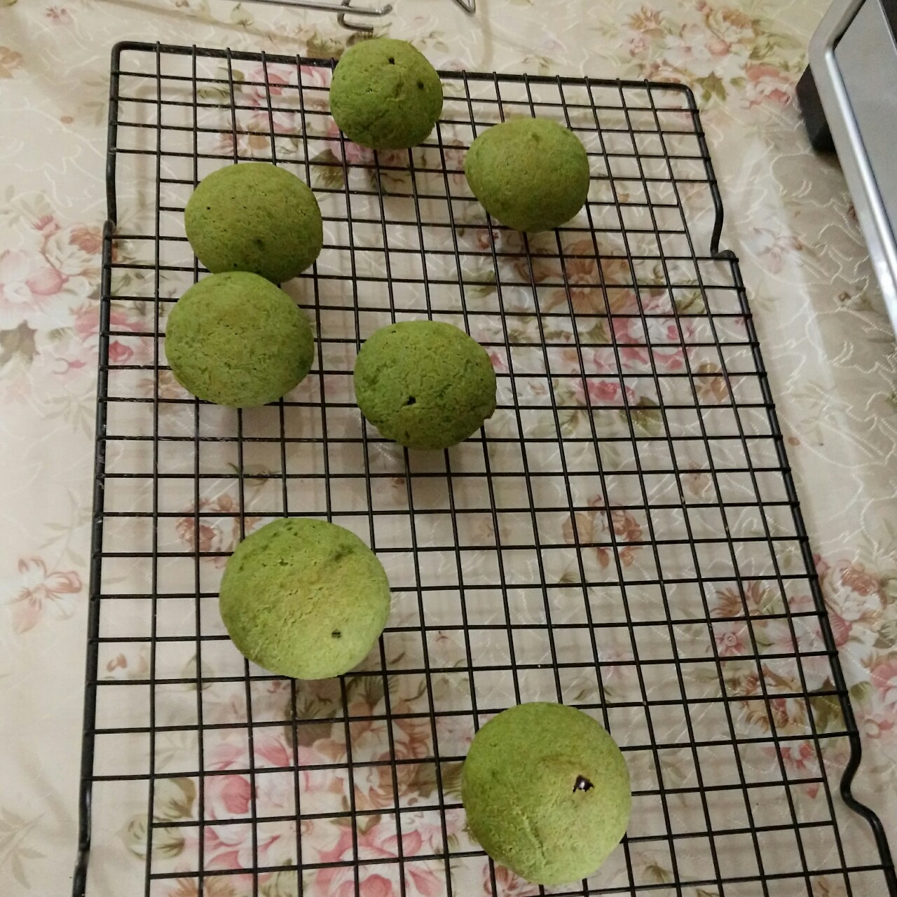 抹茶蔓越莓麻薯包（不回缩）
