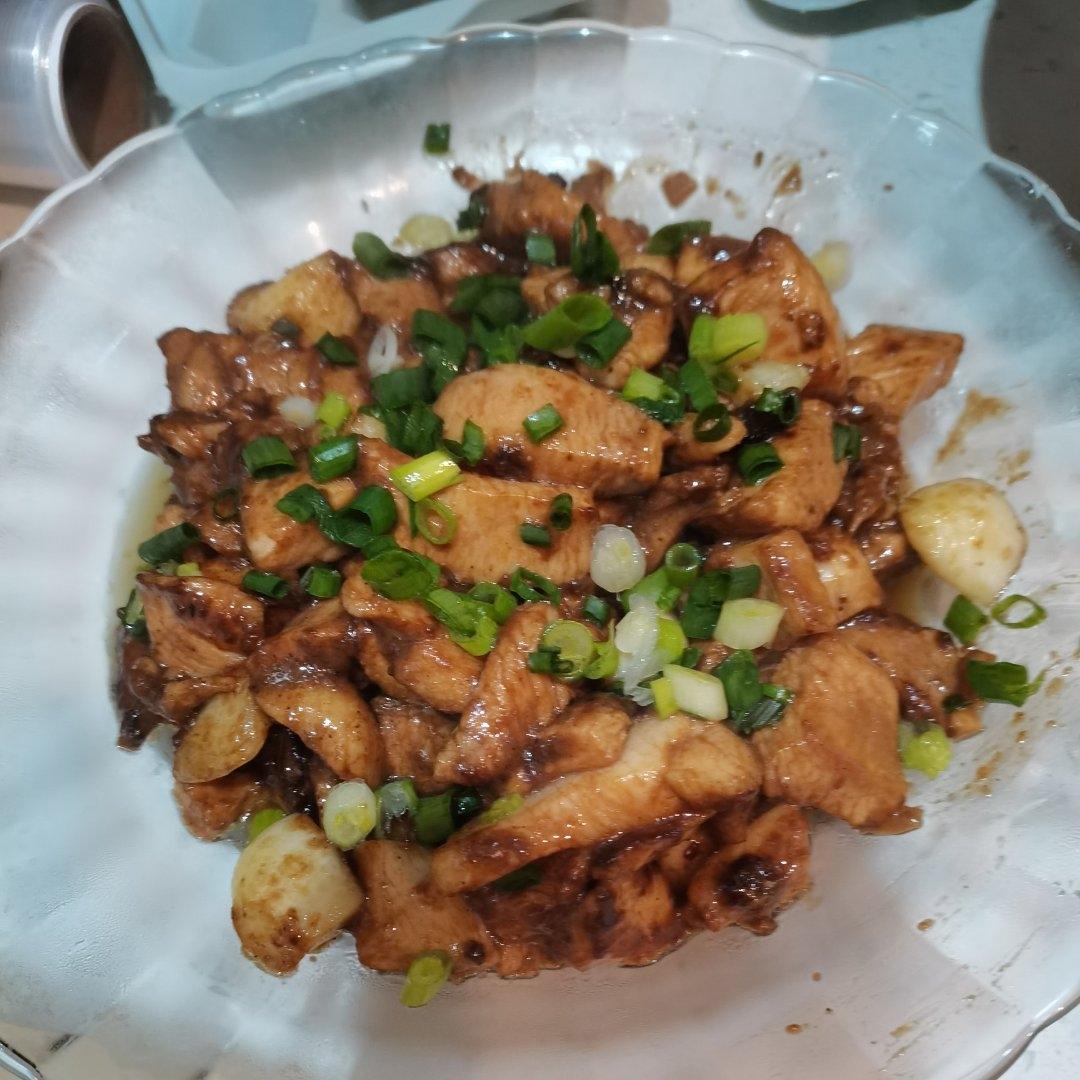 孜然蒜香鸡胸肉