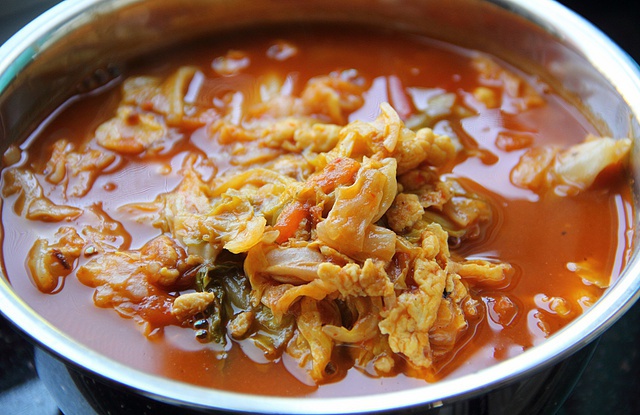 西红柿圆白菜炒蛋