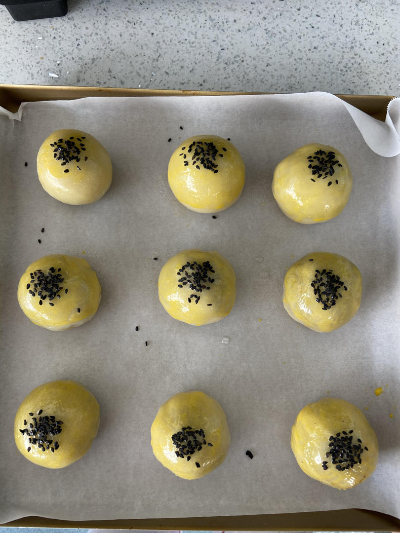 低热量超完美蛋黄酥（玉米油版）