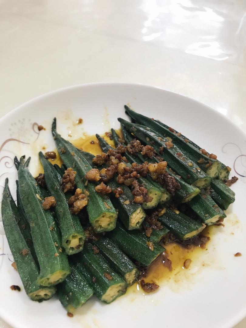 ‼️从此爱上秋葵‼️
白灼秋葵