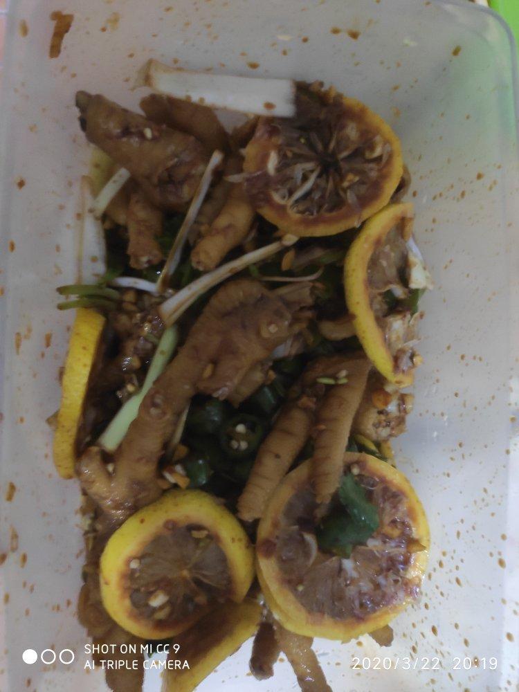 【柠檬酸辣鸡爪】自制超级无敌美味的网红鸡爪