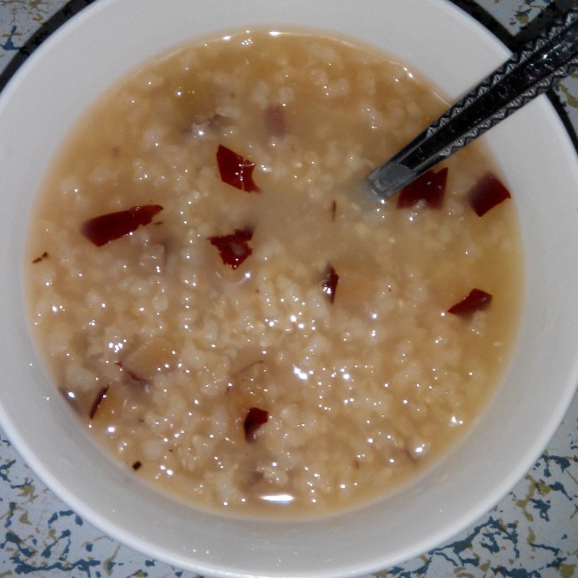 相思如树做的血糯红枣粥