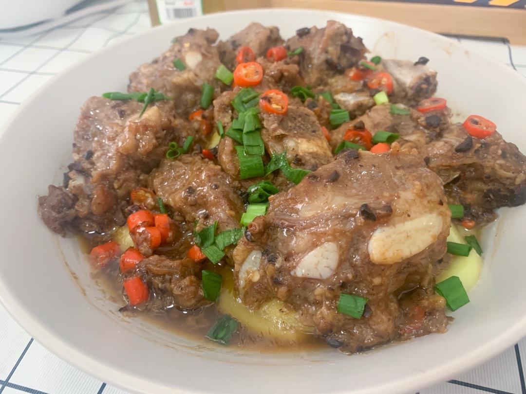 家常菜～豉汁蒸排骨
