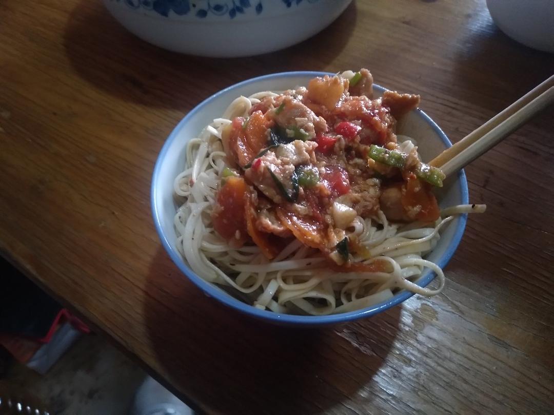 西红柿鲜味打卤面