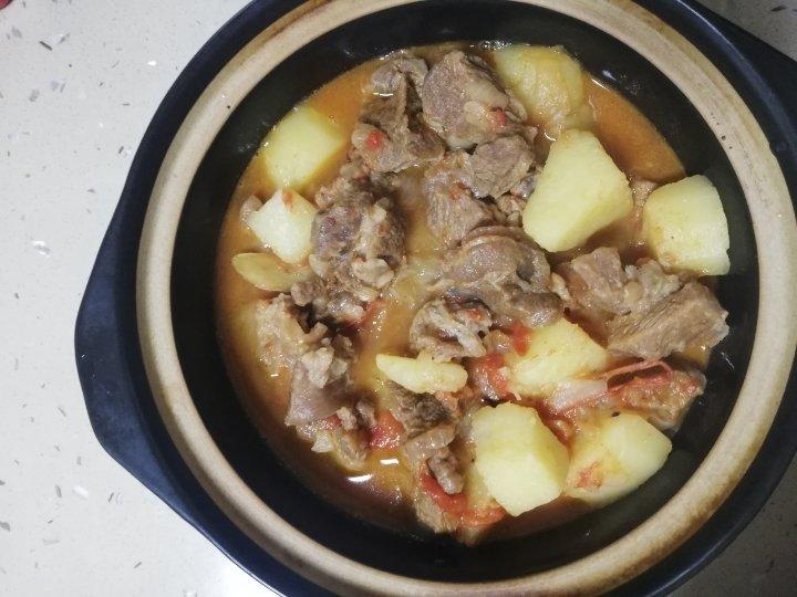 番茄土豆炖牛腩