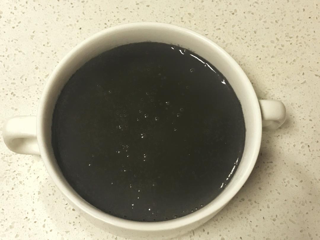 黑芝麻糊的做法