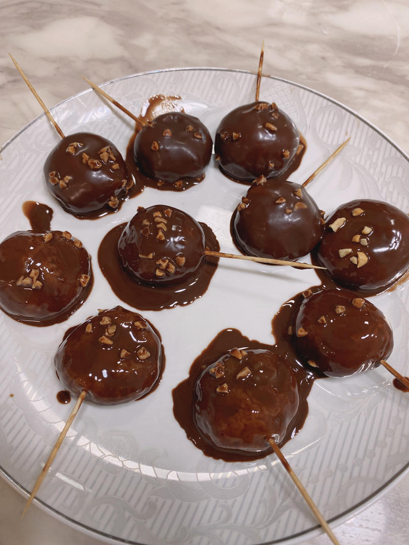 小jose做的汤圆神仙吃法|梦龙脆皮汤圆|双重巧克力