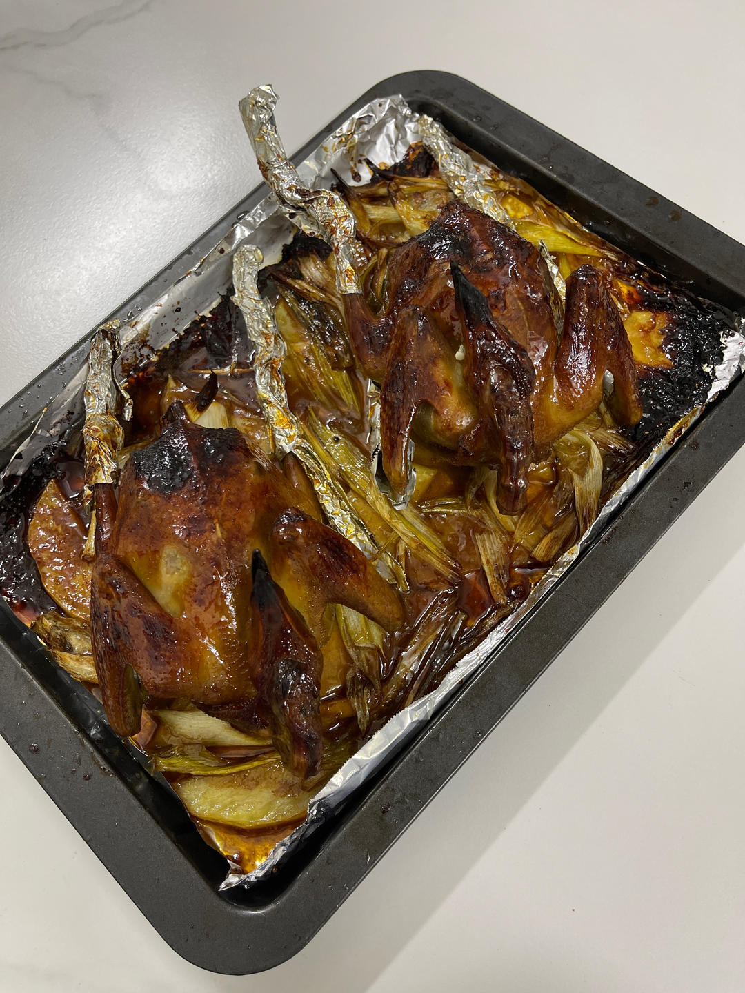 烤箱版脆皮烤乳鸽（内含脆皮的秘决）