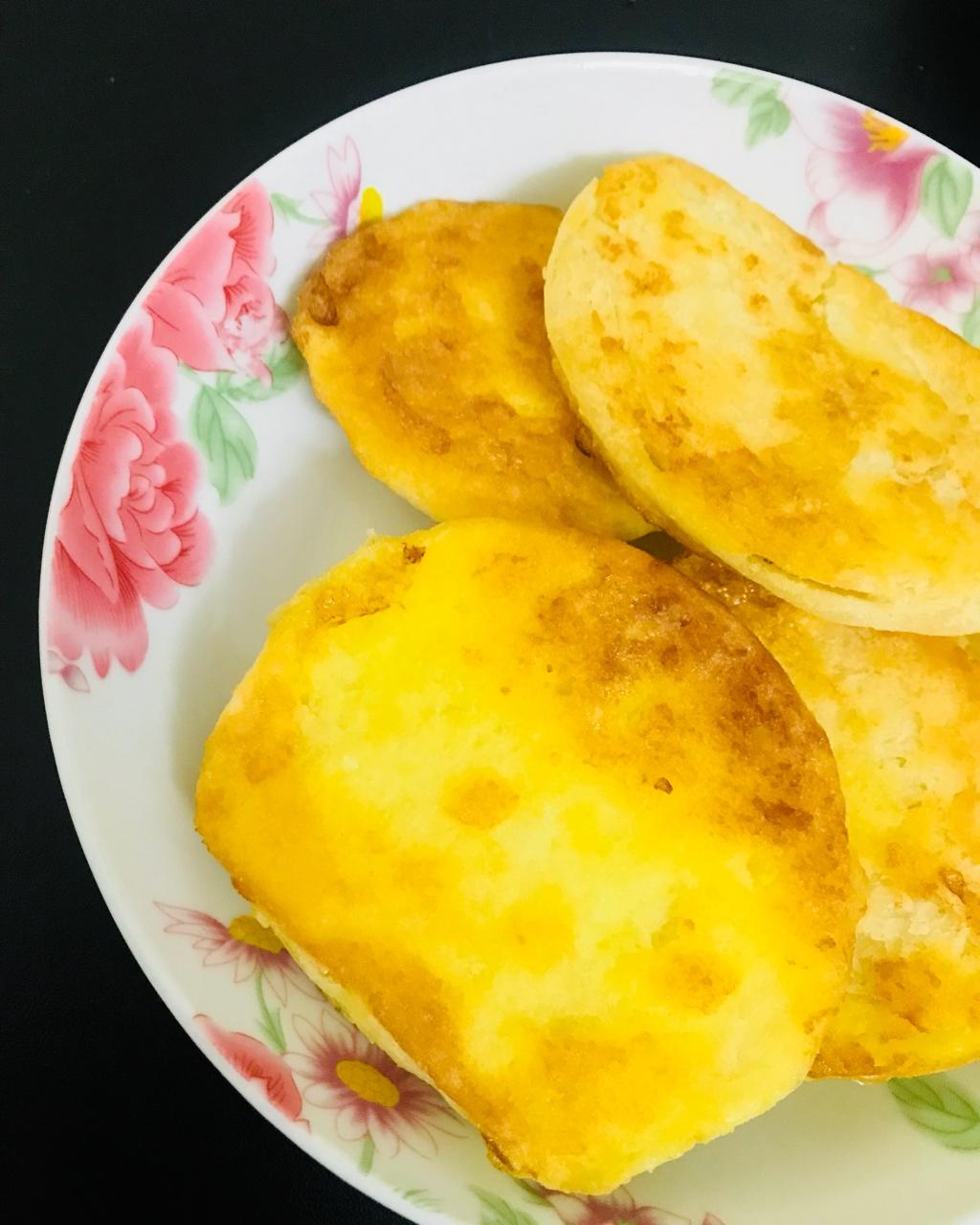 鸡蛋煎馒头片
