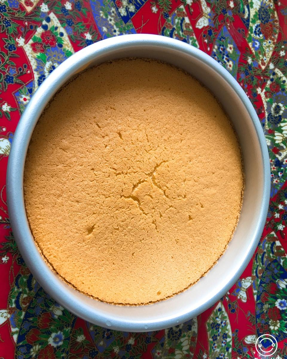 6寸戚风蛋糕（2蛋）