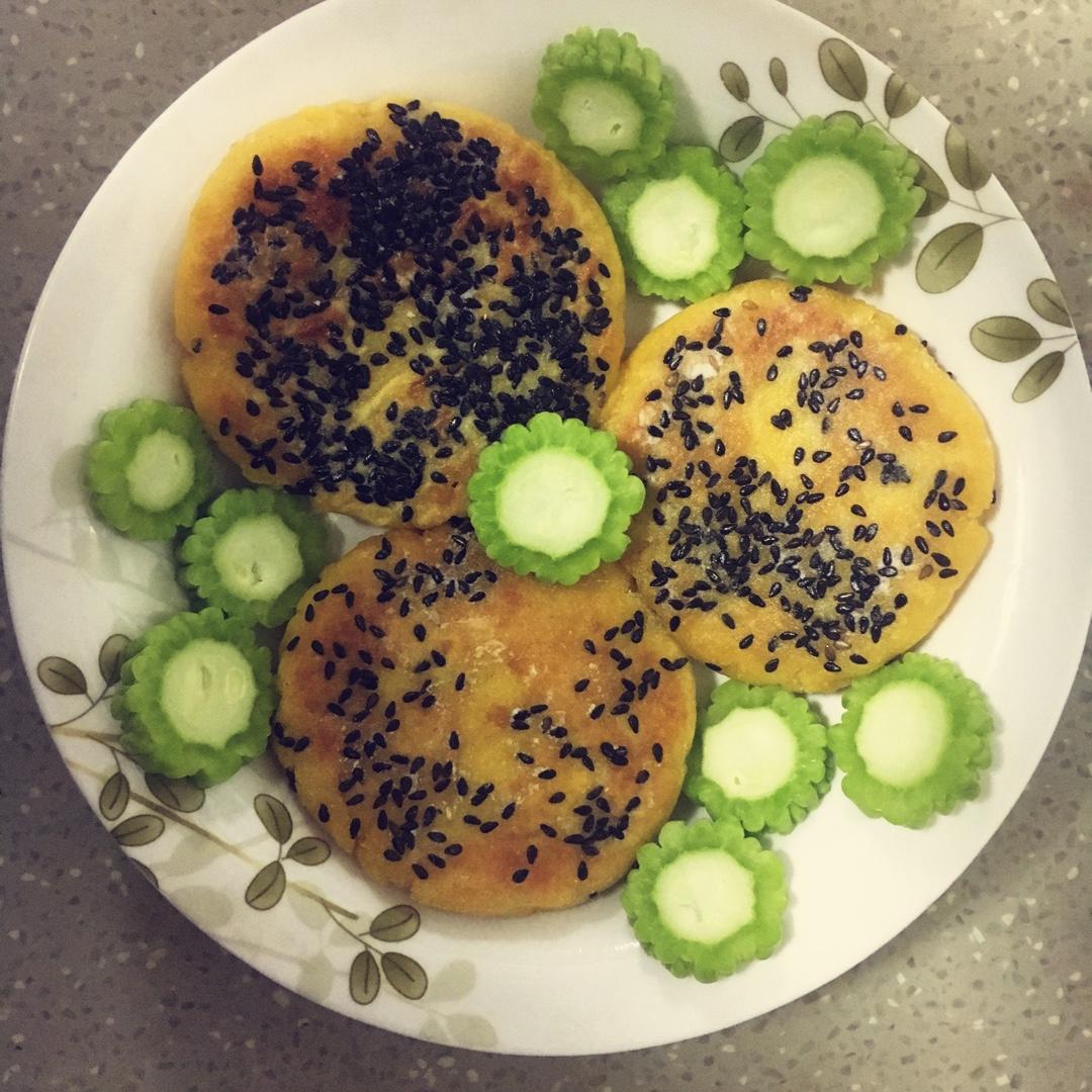 糯米红薯饼