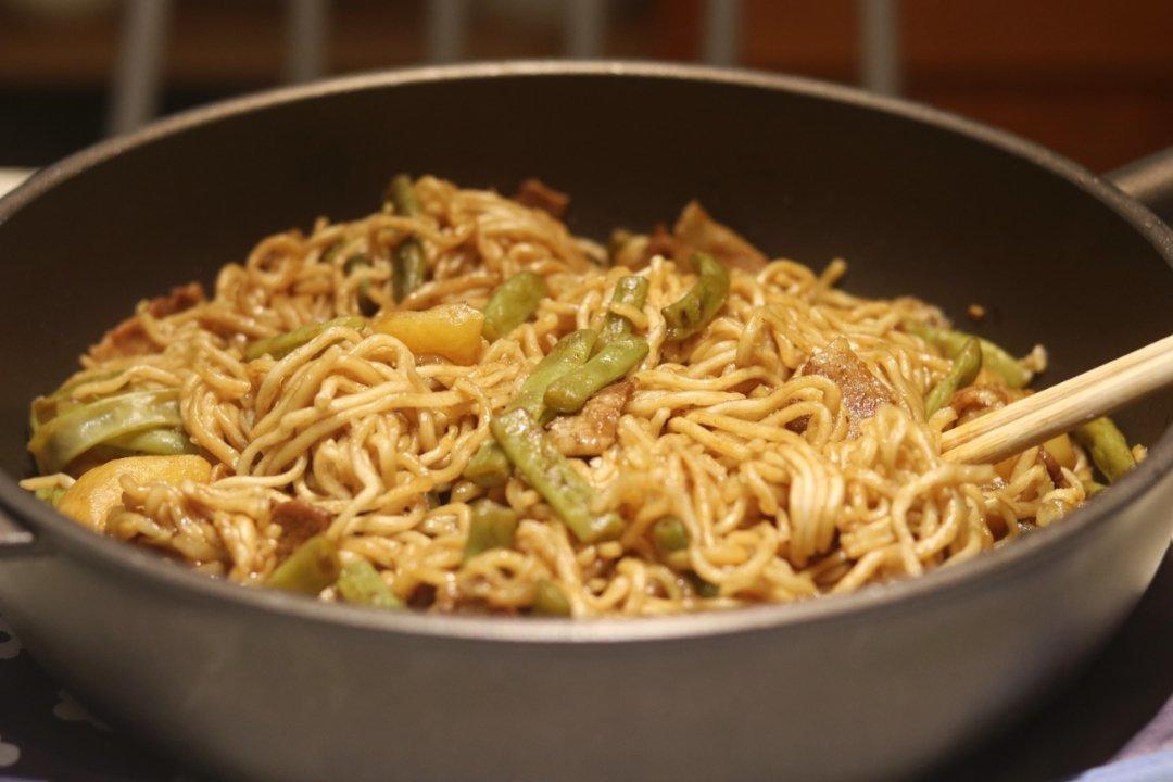 豆角焖面