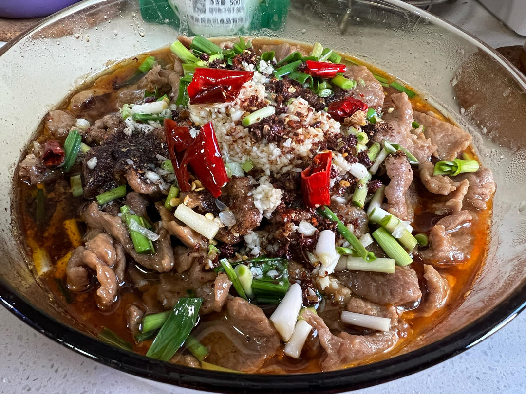 水煮肉片（肯定不翻车）