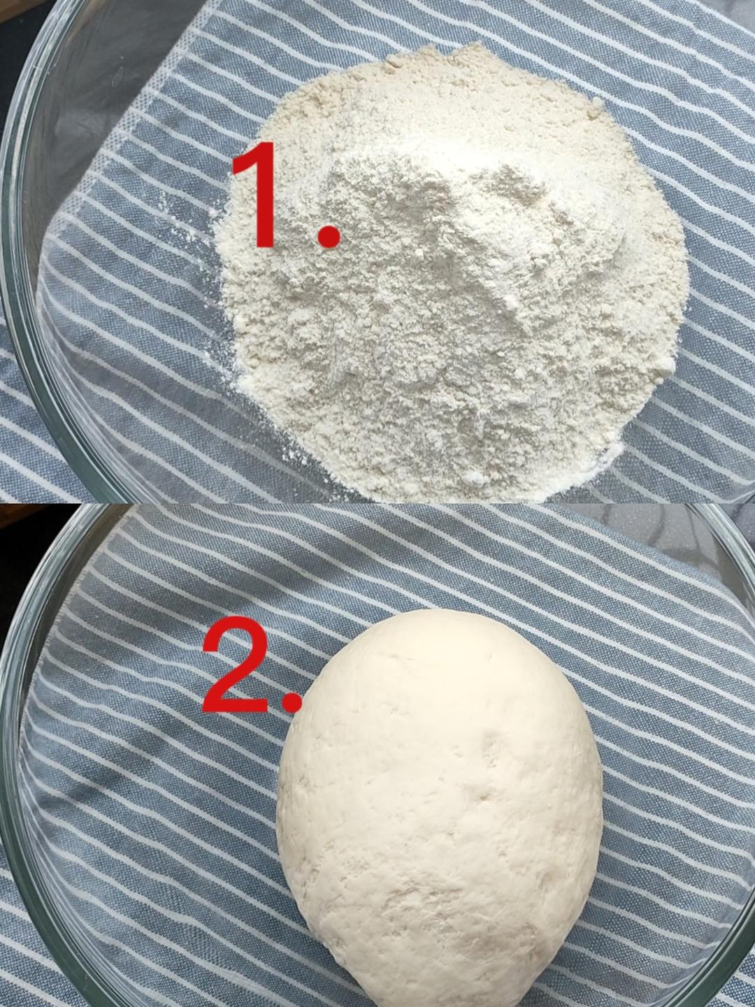 纯奶手撕吐司的做法 步骤1