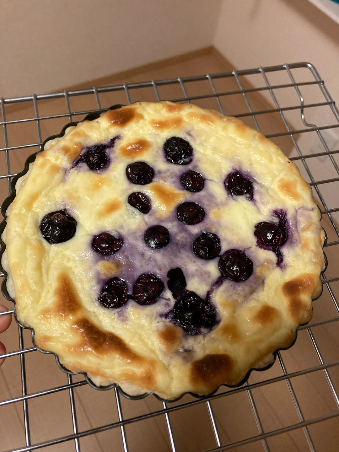 爆浆蓝莓乳酪派-8寸