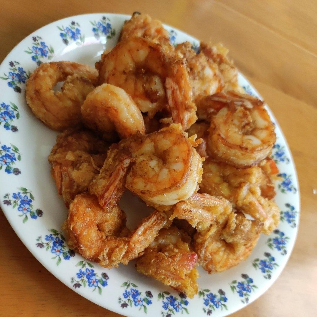 绝对不能错过！好吃到舔盘的椒盐大虾🦐