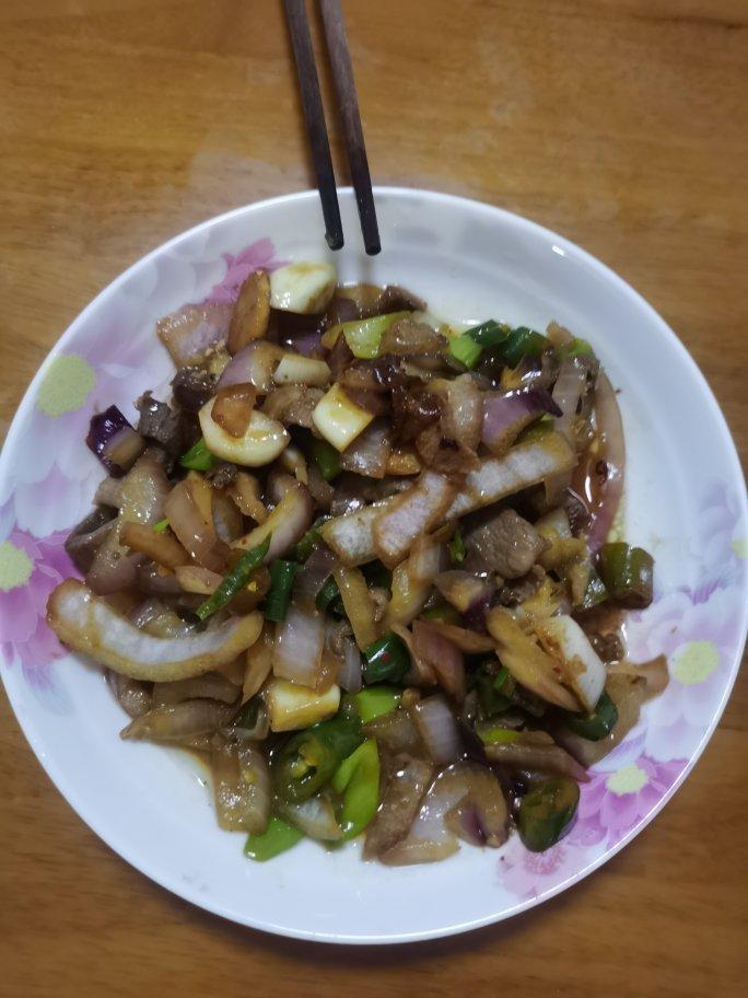 洋葱炒羊肉