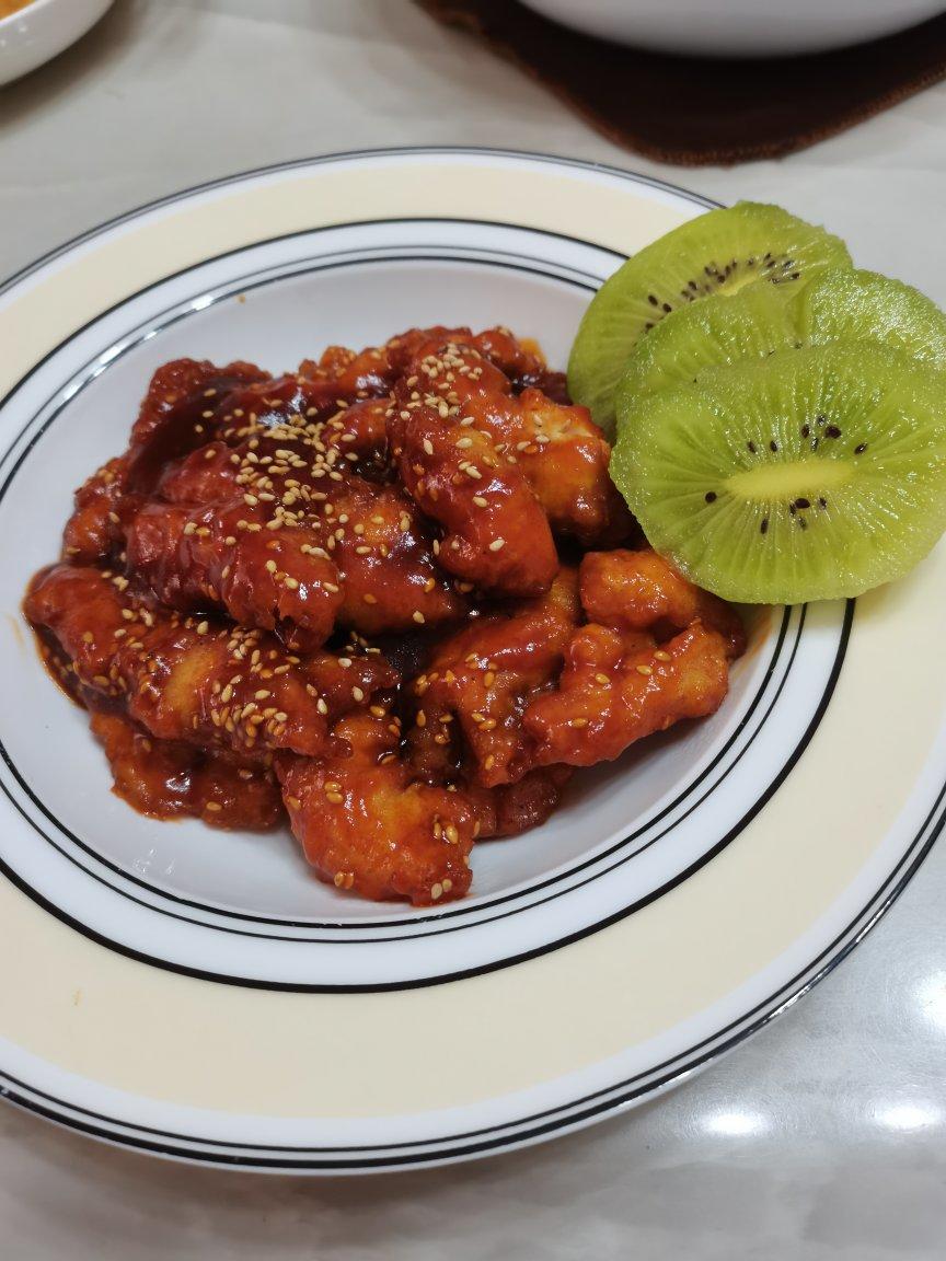 糖醋里脊 鸡胸肉的新吃法 香酥酸甜节日聚餐必做菜 超详细做法