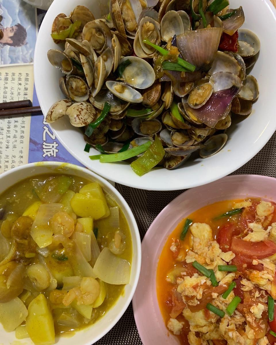 咖喱虾仁