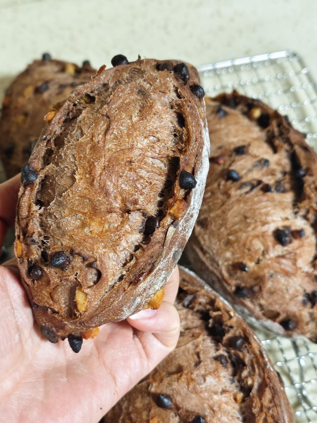 法式橙皮巧克力法棍