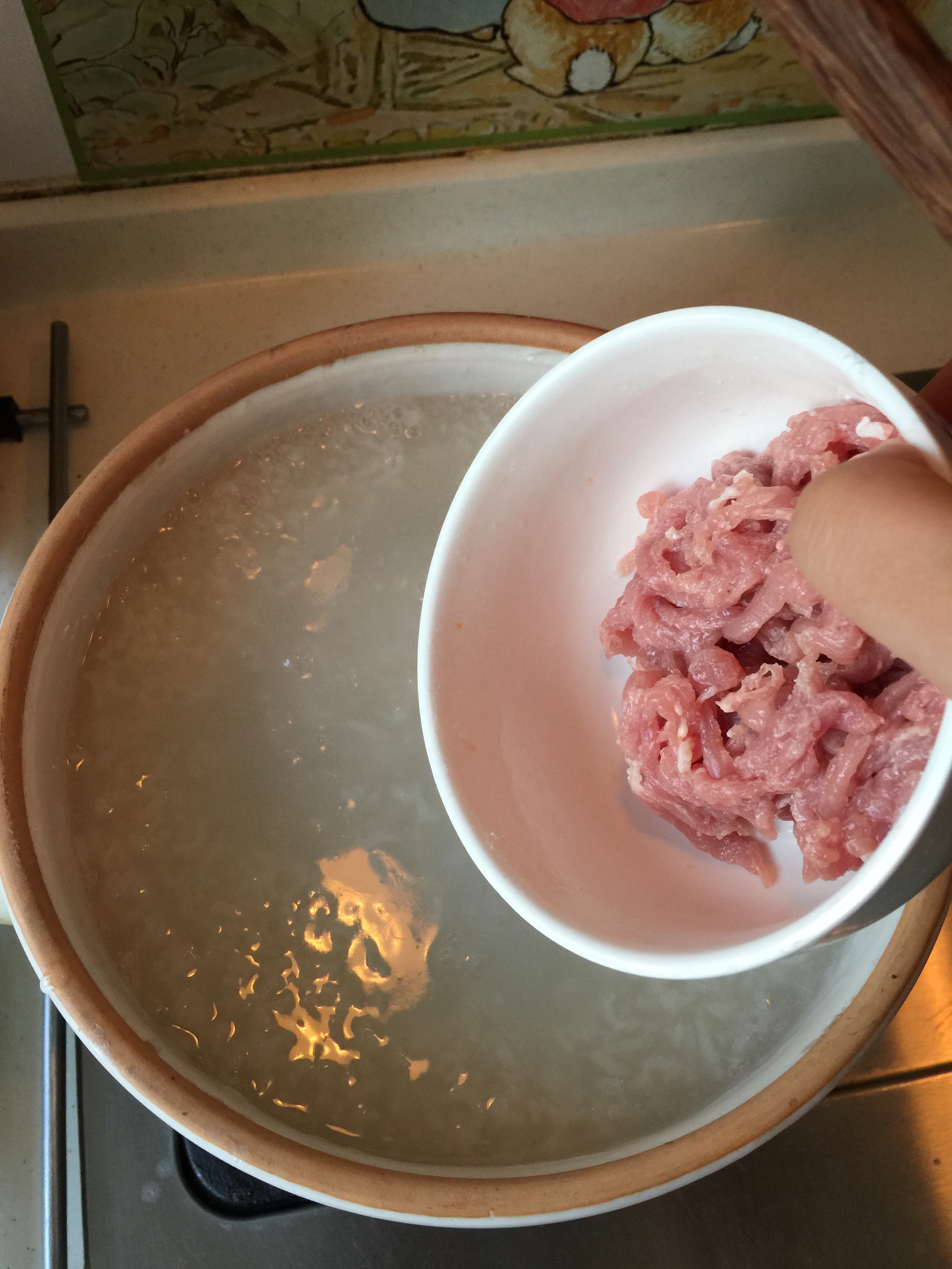 堂妈家的皮蛋瘦肉粥的做法 步骤6