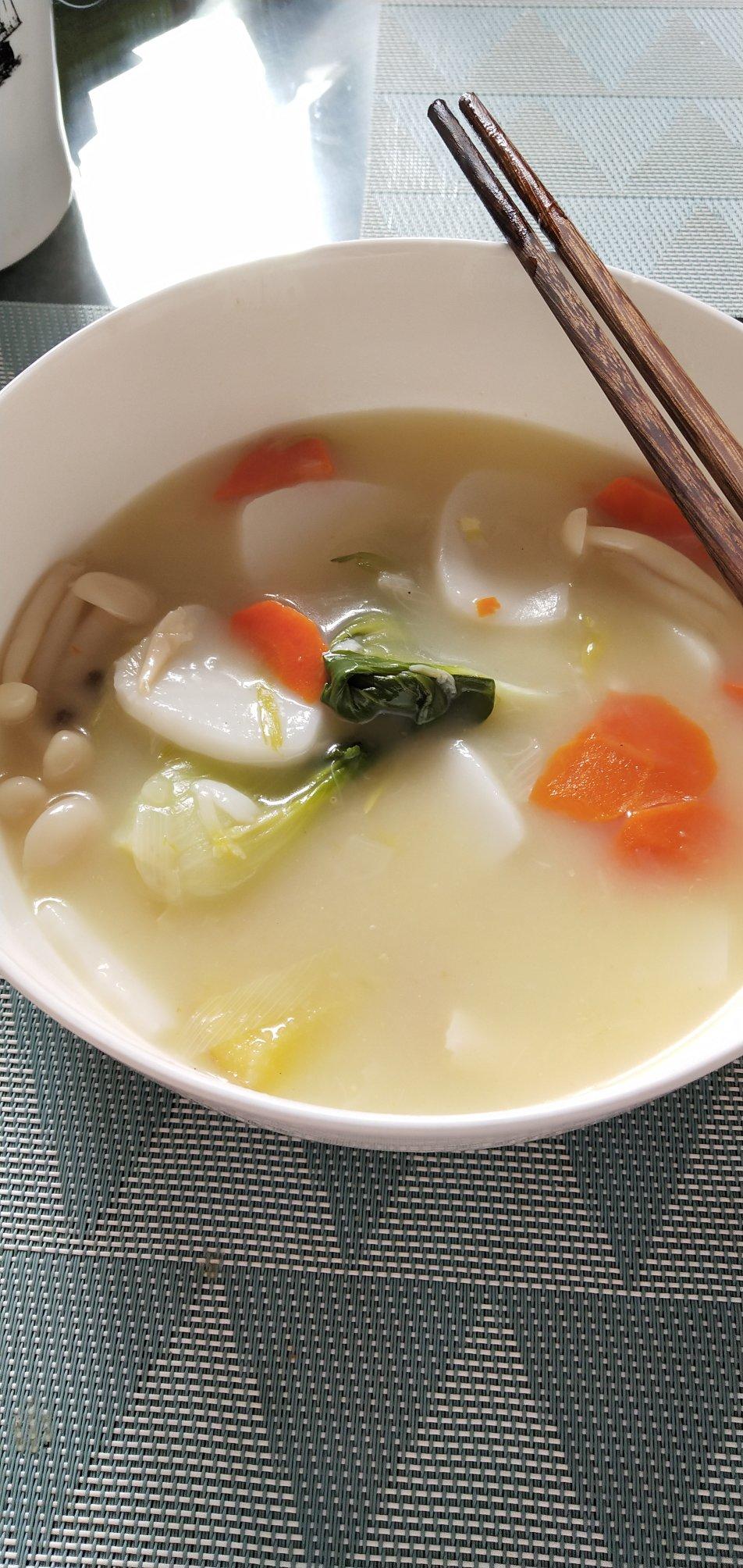 清甜可口的什锦鲜蔬汤