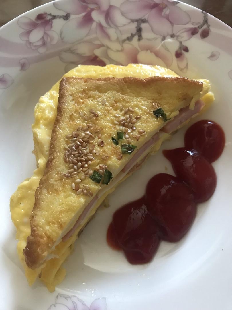 好吃到炸的蛋裹吐司