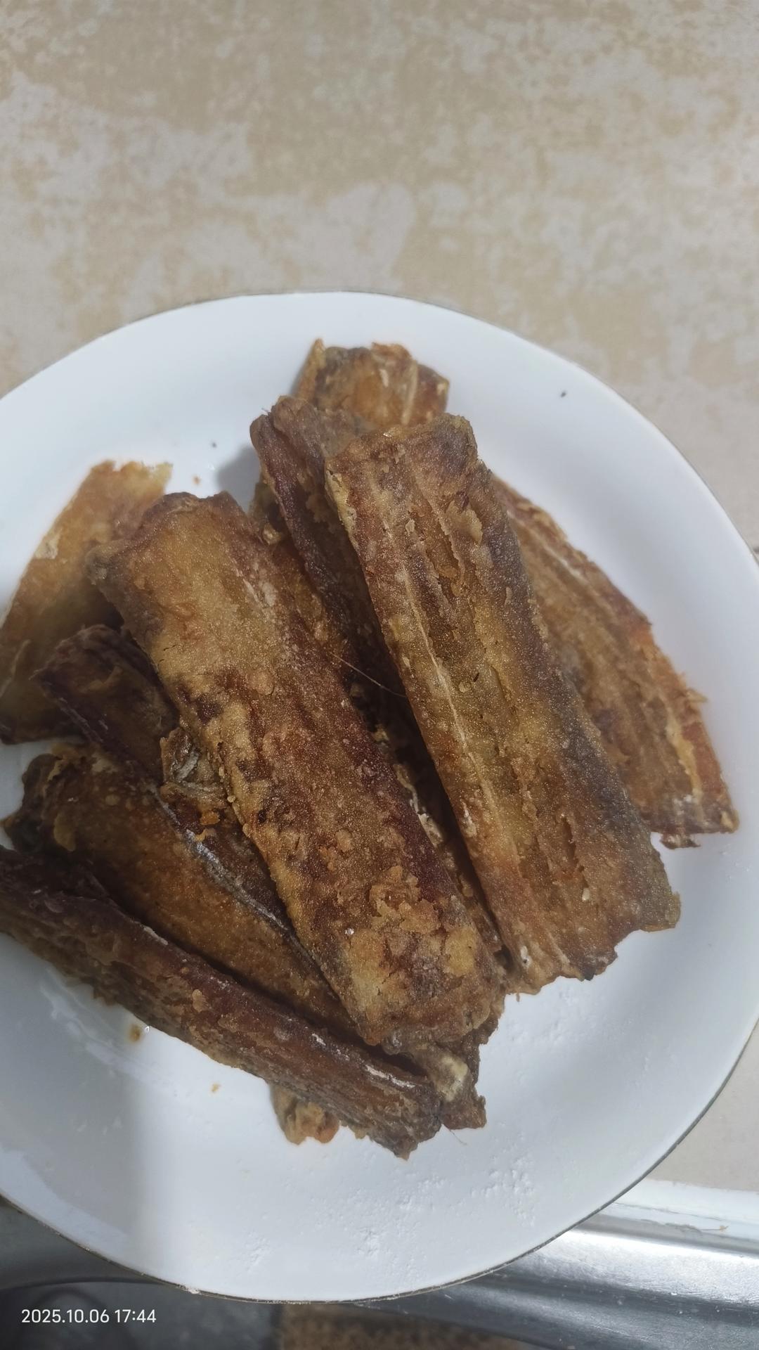干炸带鱼