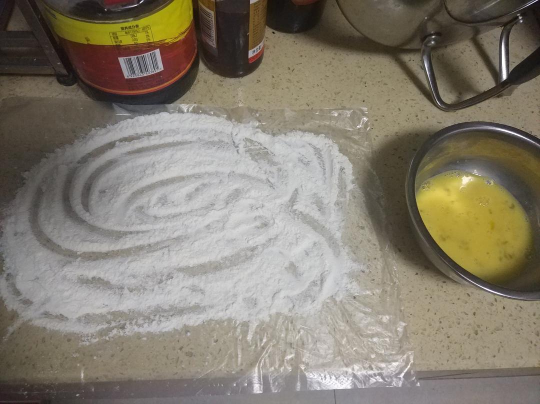 纯奶手撕吐司的做法 步骤1