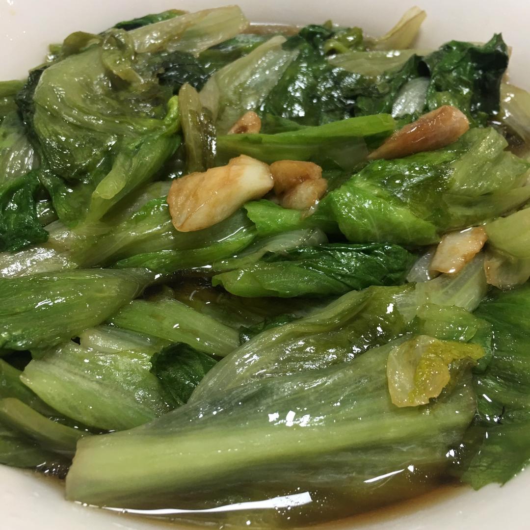 5分钟上桌的蚝油生菜