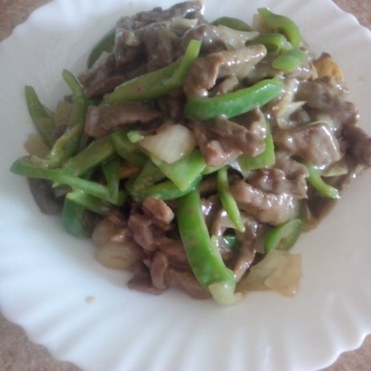 青椒牛肉