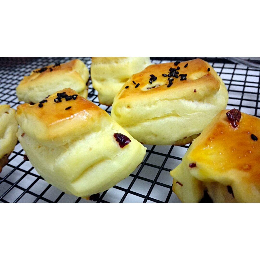 蔓越莓优格小面包块