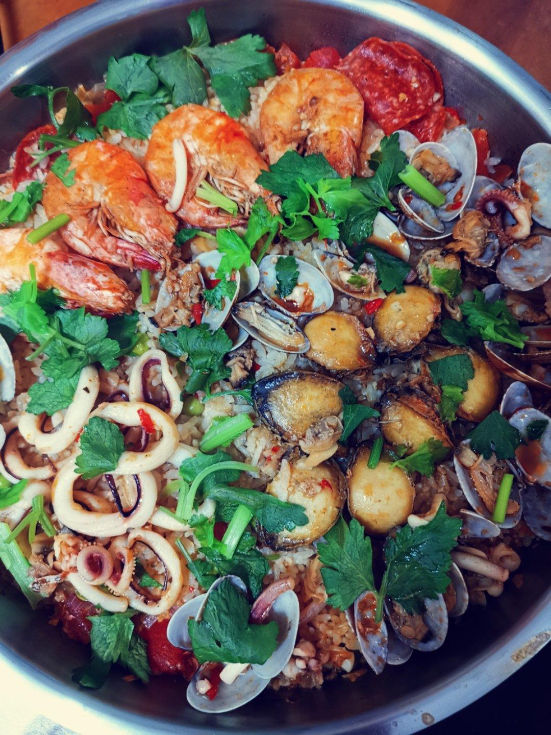 正宗paella 西班牙海鲜饭