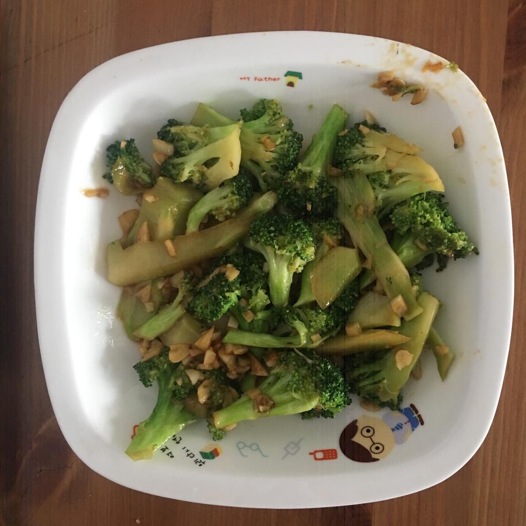 蚝油蒜蓉西兰花