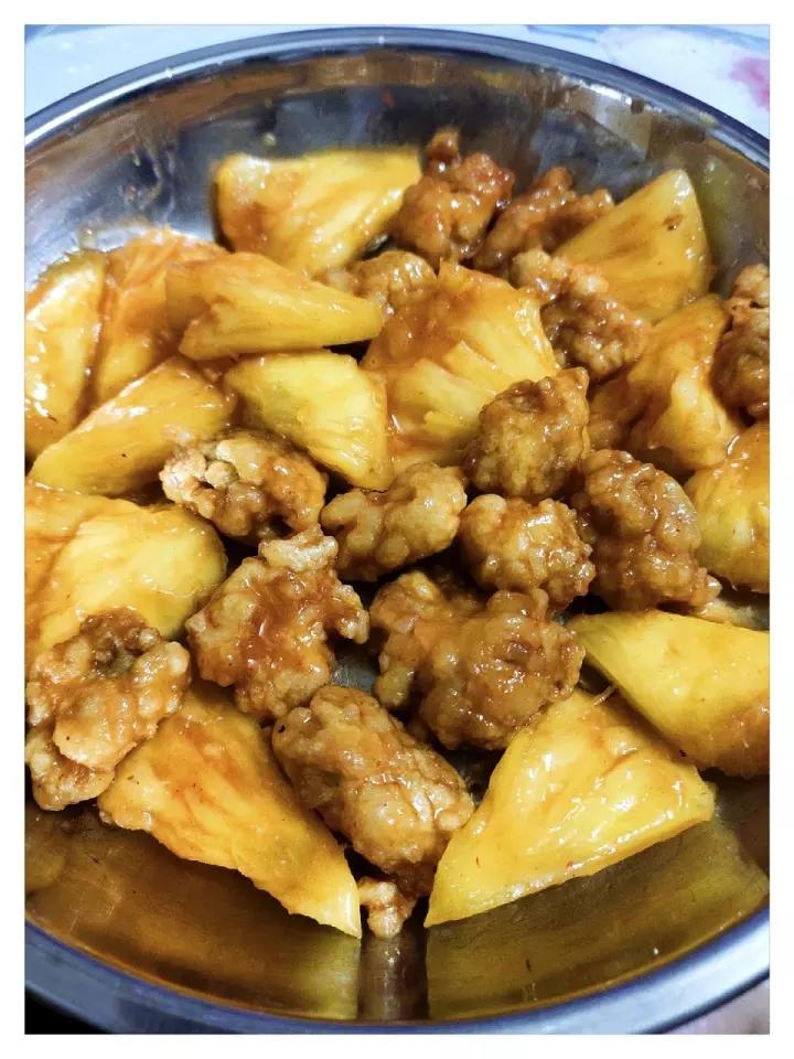 超好吃的菠萝咕噜肉