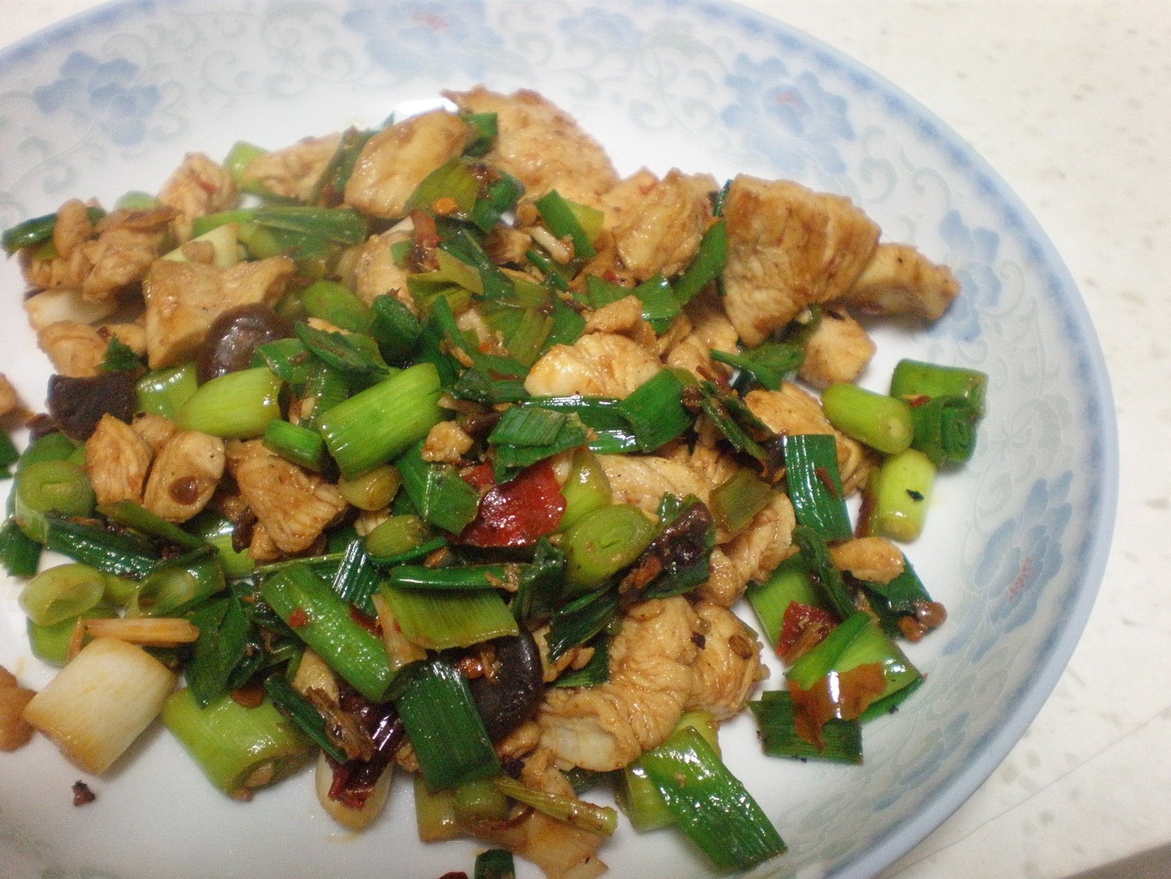 小炒鸡肉