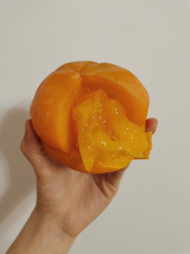 【天然柿子冰淇淋🍦的做法步骤图,怎么做好吃】性平_下厨房