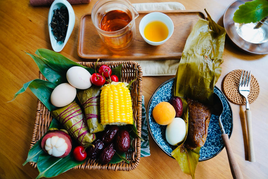 红豆馅粽子