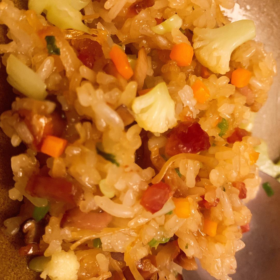 生炒糯米饭*秒杀各种餐厅 从备料到完成只要1小时