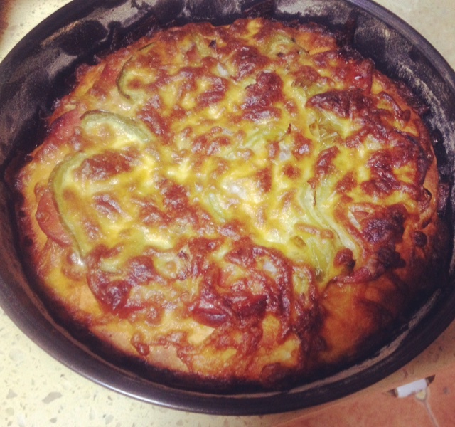 不用酵母的披萨底 No Yeast Pizza Dough