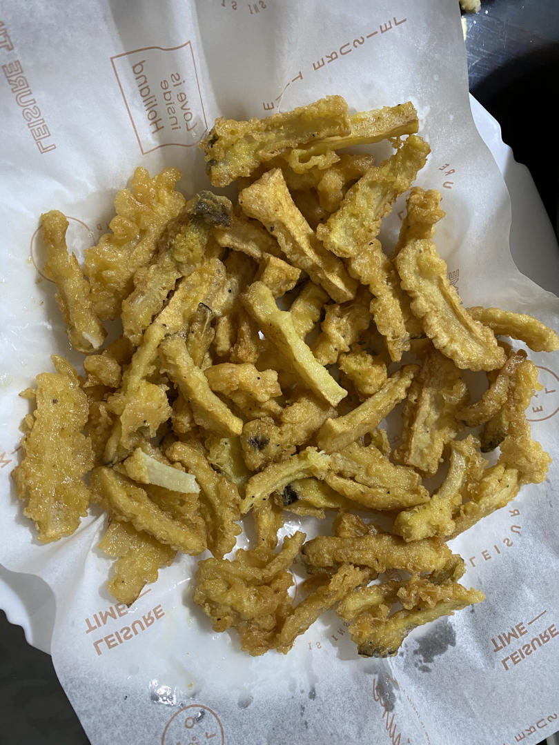 🔥外酥里嫩❗️椒盐杏鲍菇