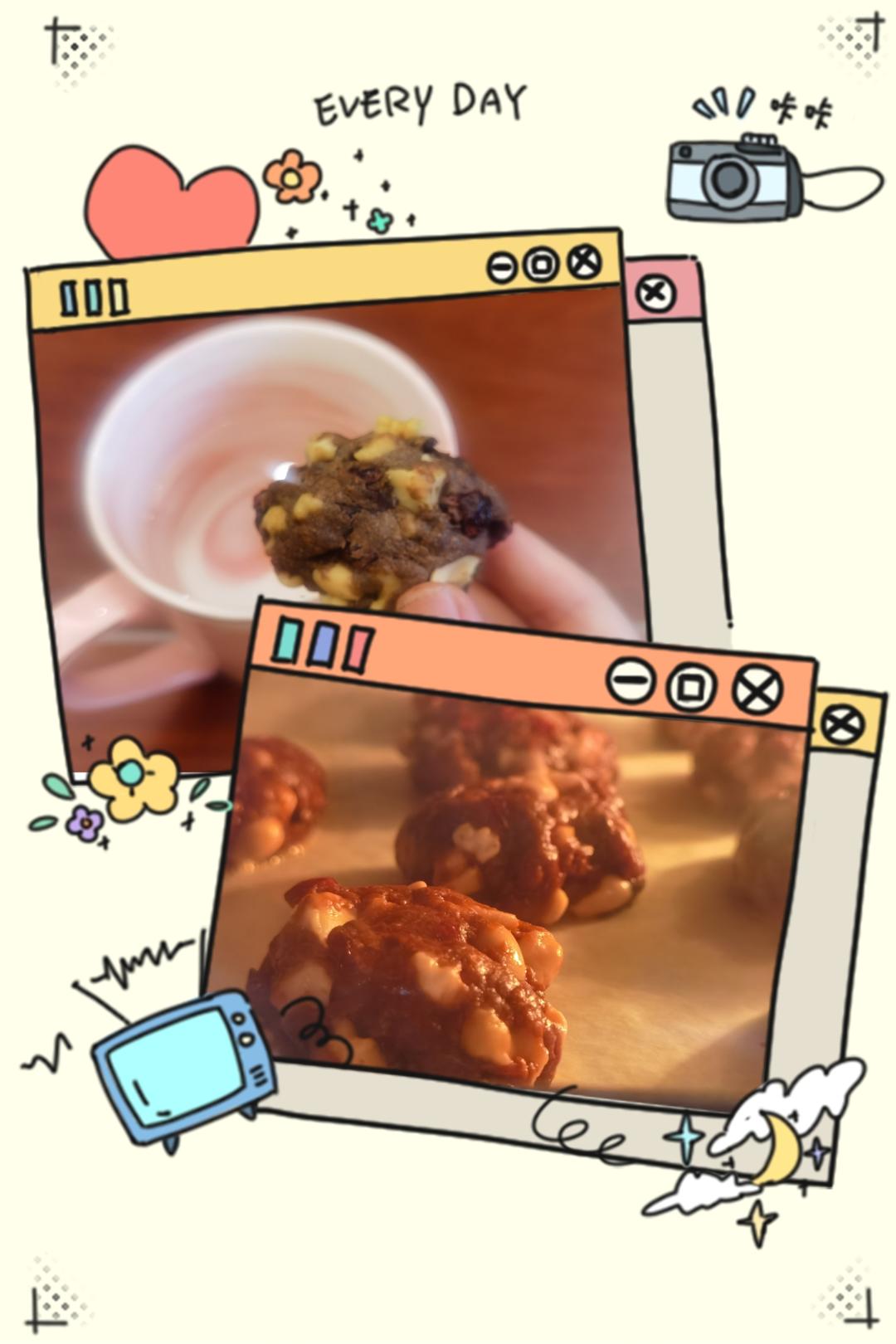 【纽约软曲奇】ins爆款，减糖版！外酥里软会爆浆