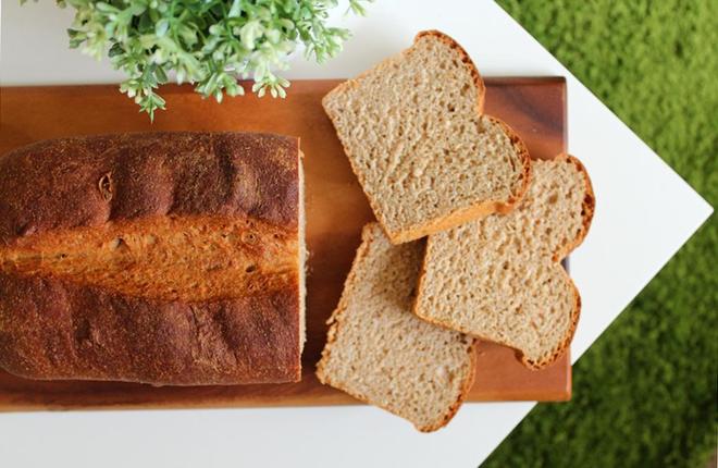 全麦三明治面包（全麦粉含量高达60%+小麦胚芽）的做法