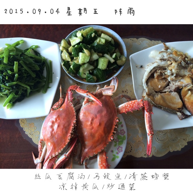 ⁽* ¨̮ *⁾家常菜